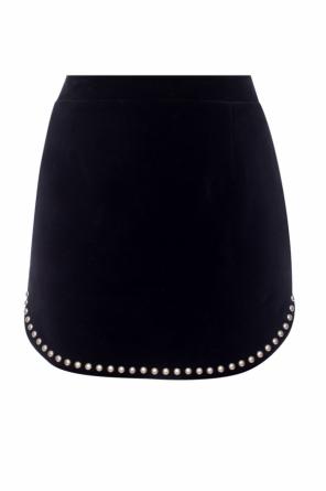 Asymmetrical skirt with pockets, zdjęcie 1 Asymmetrical skirt with pockets od Saint Laurent